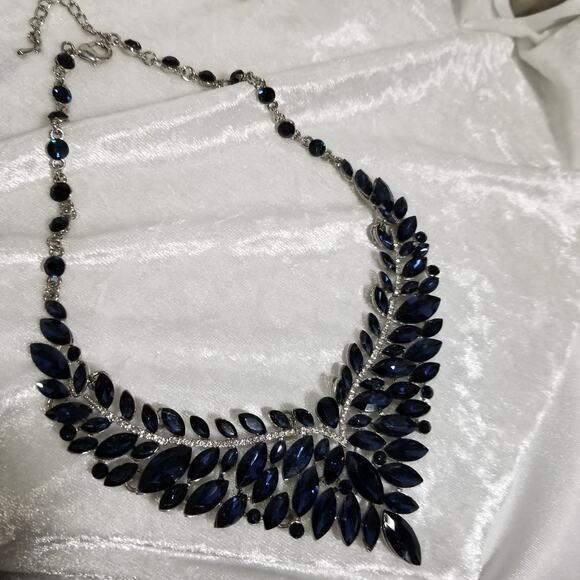 Rare blue marquise bib statement 14" 2" ex.  1.1936 - Picture 13 of 16